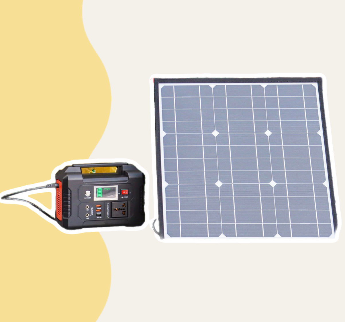 200W Solar Generator with 50W Solar Panel