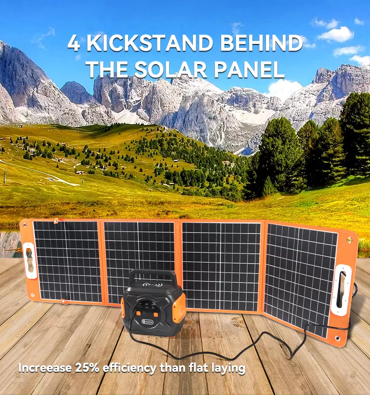  Portable Power Station With Solar Panel